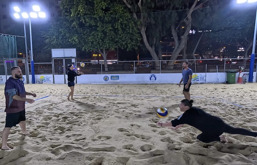 Eurogate Beach Volley practice <span class="manbun-event-title-rating-inline" style="font-size:0.75em; margin-left:4px; color:#f5b800;">★★★★★<span class="manbun-event-title-rating-average" style="font-size:0.9em; color:#666; margin-left:3px;">5.0</span></span>