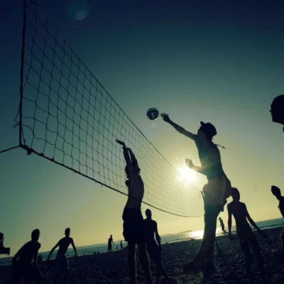 Beach volleyball in Limassol